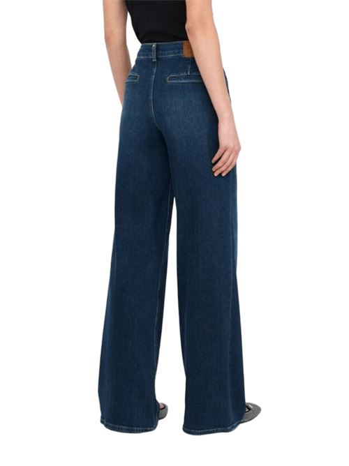 Jeans da donna , cotone elasticizzato, gamba flare, colore denim blu chiaro LIU JO | UF5128-D026978947